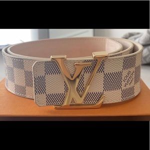 Men’s Louis Vuitton Canvas Belt